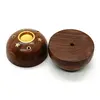 Suport lemn ardere betisoare si conuri parfumate Rotund - 5cm