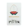 Card Feng Shui din plastic Amuleta Tara alba