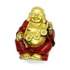 Magnet din rasina Buddha cu salba de bani 7cm