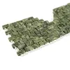 Masca faciala din Jad natural cu 112 pietre dreptunghiulare - model 2