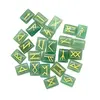 Set 25 rune gravate din aventurin - dreptunghi