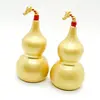 Statueta Feng Shui Wu Lou galben cu cap de dragon - 9,5cm