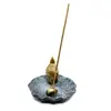 Suport din ceramica pentru ardere betisoare parfumate Buddha - model 1