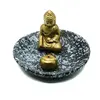 Suport din ceramica pentru ardere betisoare parfumate Buddha - model 2