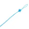 Amuleta canaf Feng Shui nod mistic simplu, mic, albastru