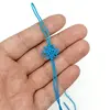 Amuleta canaf Feng Shui nod mistic simplu, mic, albastru