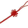 Amuleta canaf Feng Shui nod mistic simplu, mic, rosu