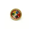 Insigna Feng Shui Om Mani Padme Hum 20mm