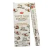 Betisoare parfumate HEM White Sage Coconut 20 buc