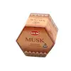 Conuri parfumate HEM Musk, backflow - 40 buc