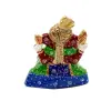 Statueta Ganesh multicolor, metal emailat, 8cm - model 2