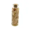 Sticla cu cristale naturale de citrin, medie - 8cm, model 2