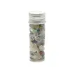 Sticla cu cristale naturale mix, mica - 4cm, model 1