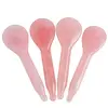 Piatra Gua Sha din Cuart roz pentru masaj - 10,5cm, model 7