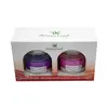 Set 2 lumanari parfumate Lavanda + Floare de livada, Aromaland, 482g