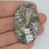 Cabochon agat turitela 44x28x6mm A26, imagine 2