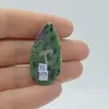 Cabochon rubin in zoisit 38x28x7mm A29