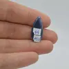 Cabochon kianit 24x11x6mm A53, imagine 2