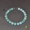 Bratara larimar sfere 8mm si argint 925