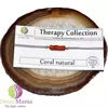 Bratara Therapy coral rosu natural tub si argint 925