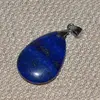 Pandantiv lapis lazuli picatura 30x20mm