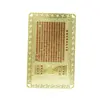 Card Feng Shui din metal pentru speranta, compasiune si protectie universala, imagine 2