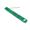 Suport ardere betisoare parfumate, verde, Elefant, model 2, imagine 2