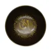 Bol tibetan cantator Nepal cu perna colorata - Silaba Aum (OM), 12,5cm, Dimensiune: 12,5cm, imagine 2
