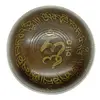 Bol tibetan cantator Nepal cu perna colorata - Silaba Aum (OM), 12,5cm, Dimensiune: 12,5cm, imagine 4