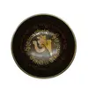 Bol tibetan cantator Nepal cu perna colorata - Silaba Aum (OM), 12cm, Dimensiune: 12cm, imagine 2