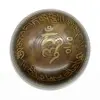 Bol tibetan cantator Nepal cu perna colorata - Silaba Aum (OM), 12cm, Dimensiune: 12cm, imagine 4