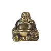 Statueta Feng Shui Buddha din bronz - 5cm