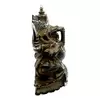 Statueta Feng Shui Ganesh din lemn, scluptat manual - 20cm, imagine 2