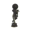 Statueta Feng Shui Krishna din bronz - 25cm, imagine 2