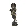 Statueta Feng Shui Krishna din bronz - 25cm