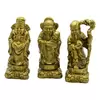 Statuete Feng Shui Fuk Luk Sau - Cei trei intelepti, medii - 10cm