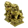 Statuete Feng Shui pereche Caini Fu din rasina 11cm