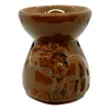 Vas aromaterapie din ceramica cu model Elefant - maro