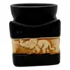 Vas aromaterapie din ceramica, elefant mare - model 3