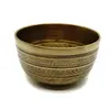 Bol tibetan cantator Nepal cu perna colorata - Ochii lui Buddha, 11,5cm, imagine 3