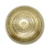 Bol tibetan cantator Nepal cu perna colorata - Ochii lui Buddha, 11,5cm, imagine 4
