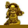 Statueta Feng Shui Buddha din rasina 9cm, model 1