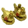 Statuete Feng Shui Rate Mandarine din rasina 5,7cm, model 5