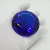 Cristal decorativ din sticla K9, diamant, mare - 6cm, albastru intens, imagine 2