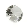 Cristal decorativ din sticla K9, diamant, mare - 6cm, transparent