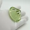 Cristal decorativ din sticla K9, diamant, mare - 6cm, verde deschis, imagine 3