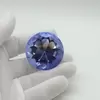 Cristal decorativ din sticla K9, diamant, mediu - 4cm, albastru, imagine 2