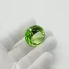 Cristal decorativ din sticla K9, diamant, mic - 3cm, verde deschis, imagine 2
