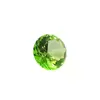 Cristal decorativ din sticla K9, diamant, mic - 3cm, verde deschis