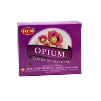 Conuri parfumate fumigatie HEM Opium 10 buc